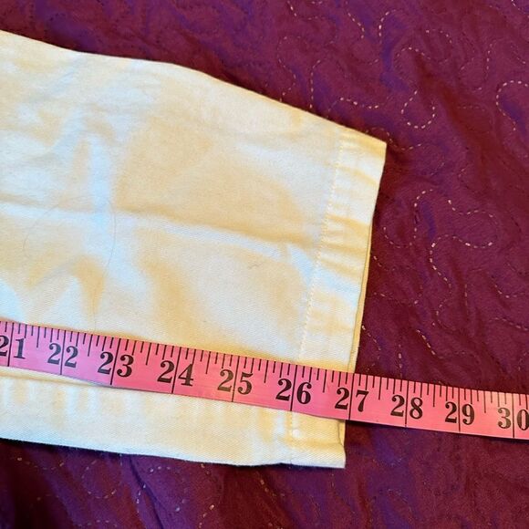 Vintage, high waisted, Ralph Lauren white pants, size 6P - 100% cotton - Picture 8 of 8